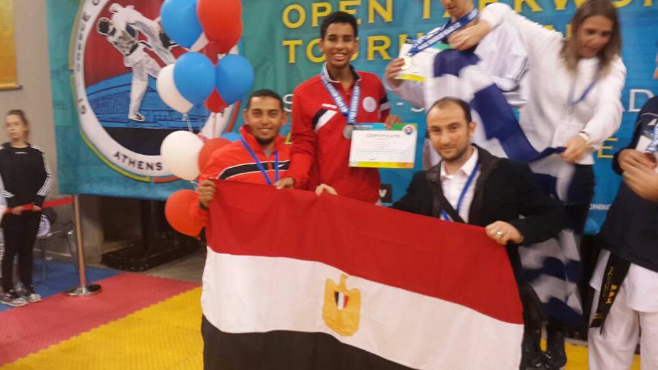 نبيل حسن يحصل على فضية العالم للشباب التايكوندو 2017