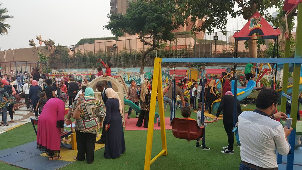 افتتاح حديقة الاطفال فى نادى القاهرة الرياضى