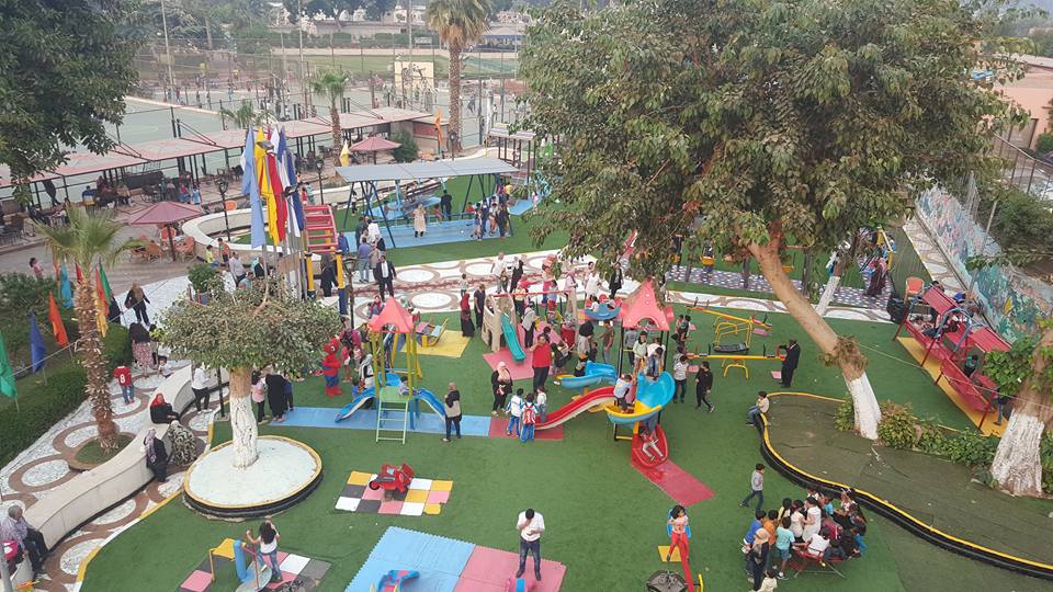 افتتاح حديقة الاطفال فى نادى القاهرة الرياضى