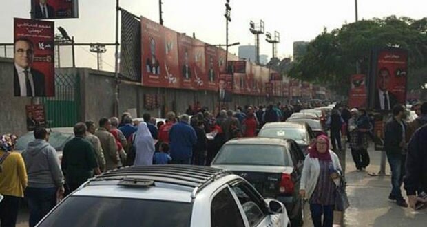 طابور انتخابات الاهلى