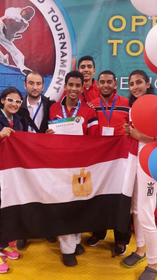 نبيل حسن يحصل على فضية العالم للشباب التايكوندو 2017