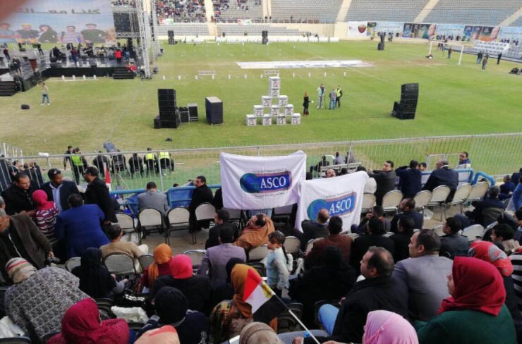 مؤتمر نادى بتروسبورت لدعم السيسى للترشح للرئاسة