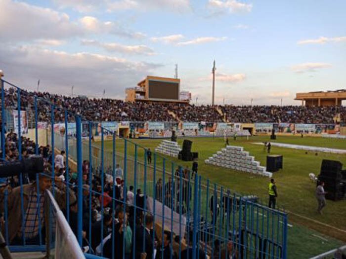 مؤتمر نادى بتروسبورت لدعم السيسى للترشح للرئاسة