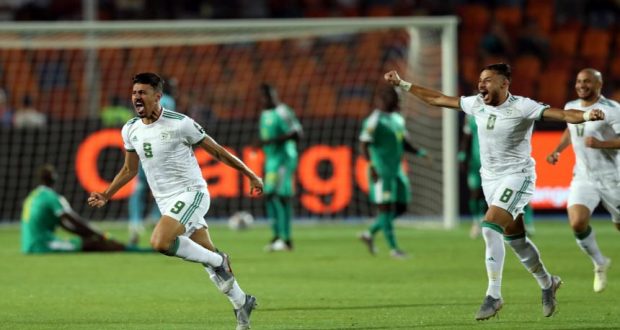 هدف الجزائر في السنغال في نهائي امم افريقيا