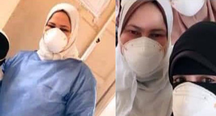 الممرضة صبحة سعد الفارة بمستشفي بسيون العام بالغربية