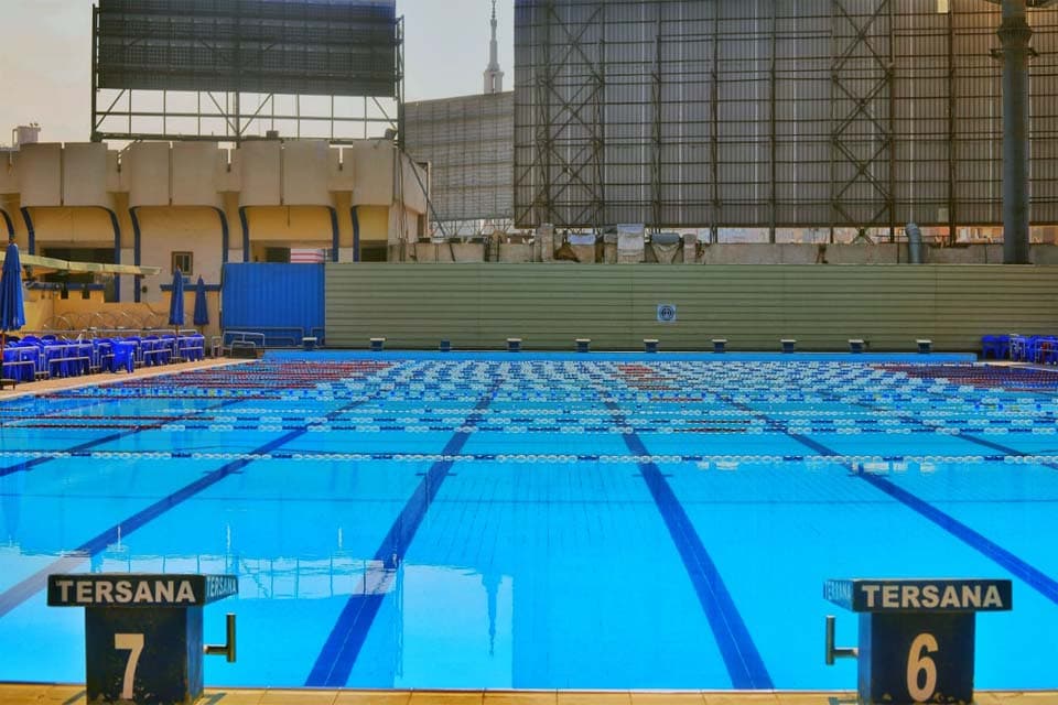 حمام السباحة الاولمبي في نادي الترسانة الرياضى