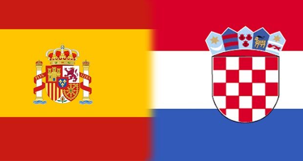 مباراة اسبانيا وكرواتيا