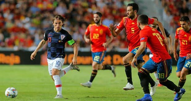 مباراة اسبانيا وكرواتيا في يورو 2020