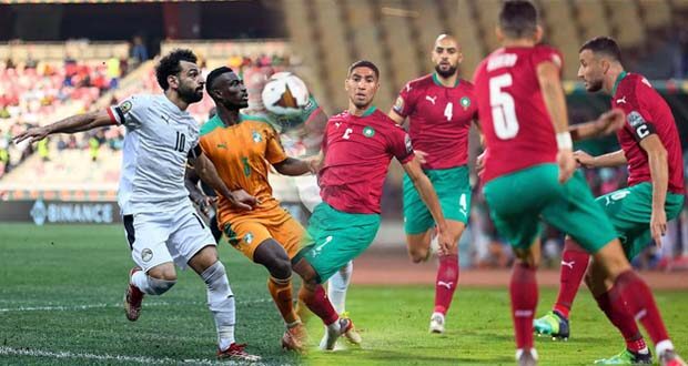 مباراة مصر والمغرب في كأس امم افريقيا