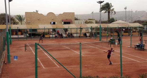 ملاعب التنس نادي المقاولون العرب
