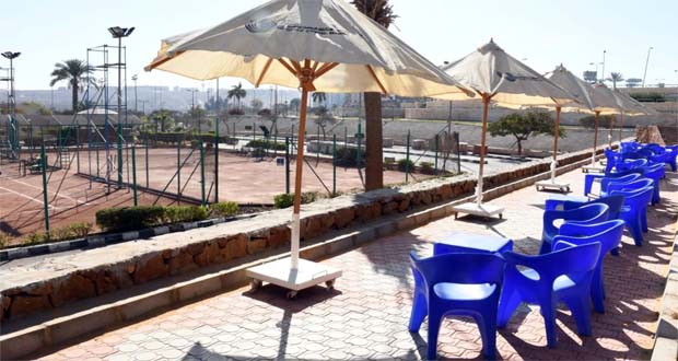 ملاعب التنس نادي المقاولون العرب